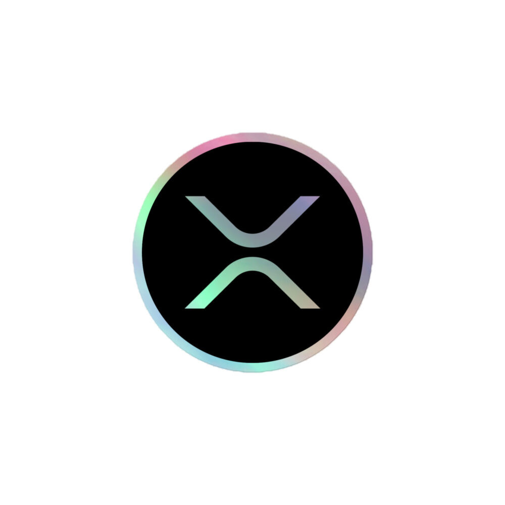 XRP Holographic Sticker
