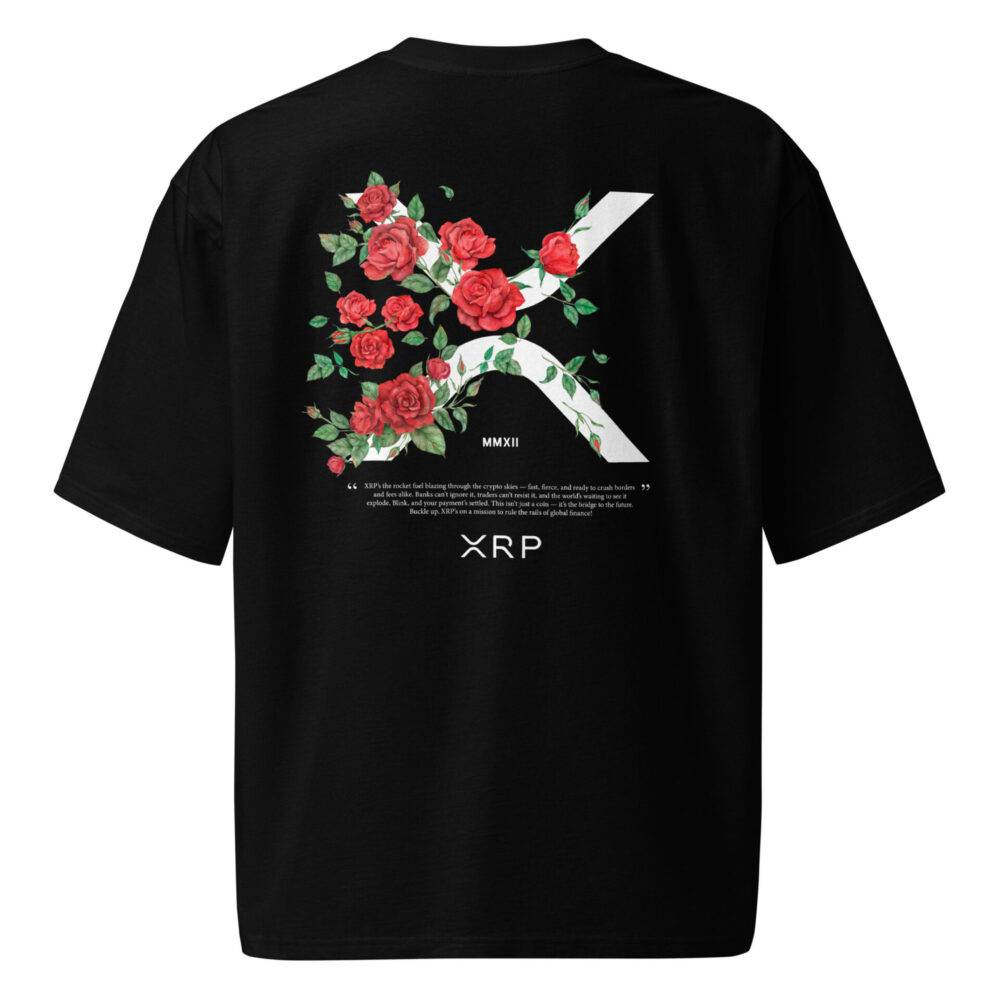 XRP & Roses Oversized T-Shirt