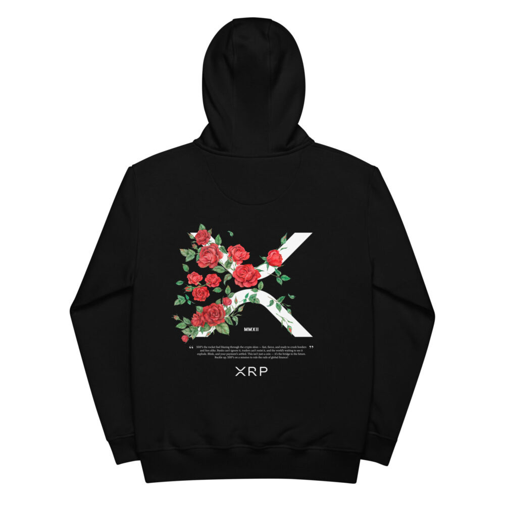 XRP & Roses Premium Hoodie - Image 3
