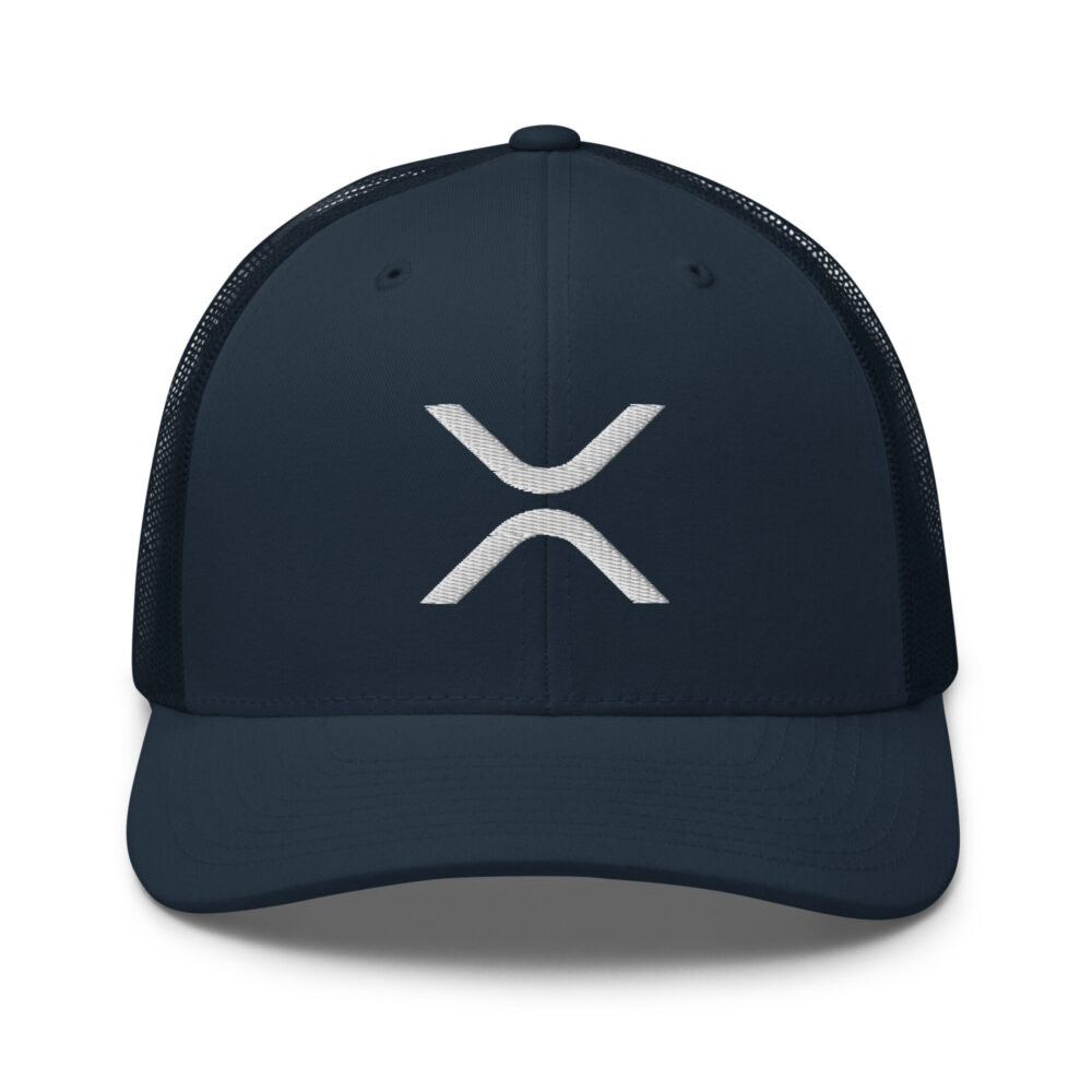 XRP Navy Trucker Cap