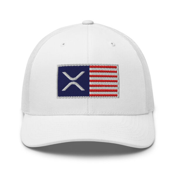 XRP Flag Trucker Cap