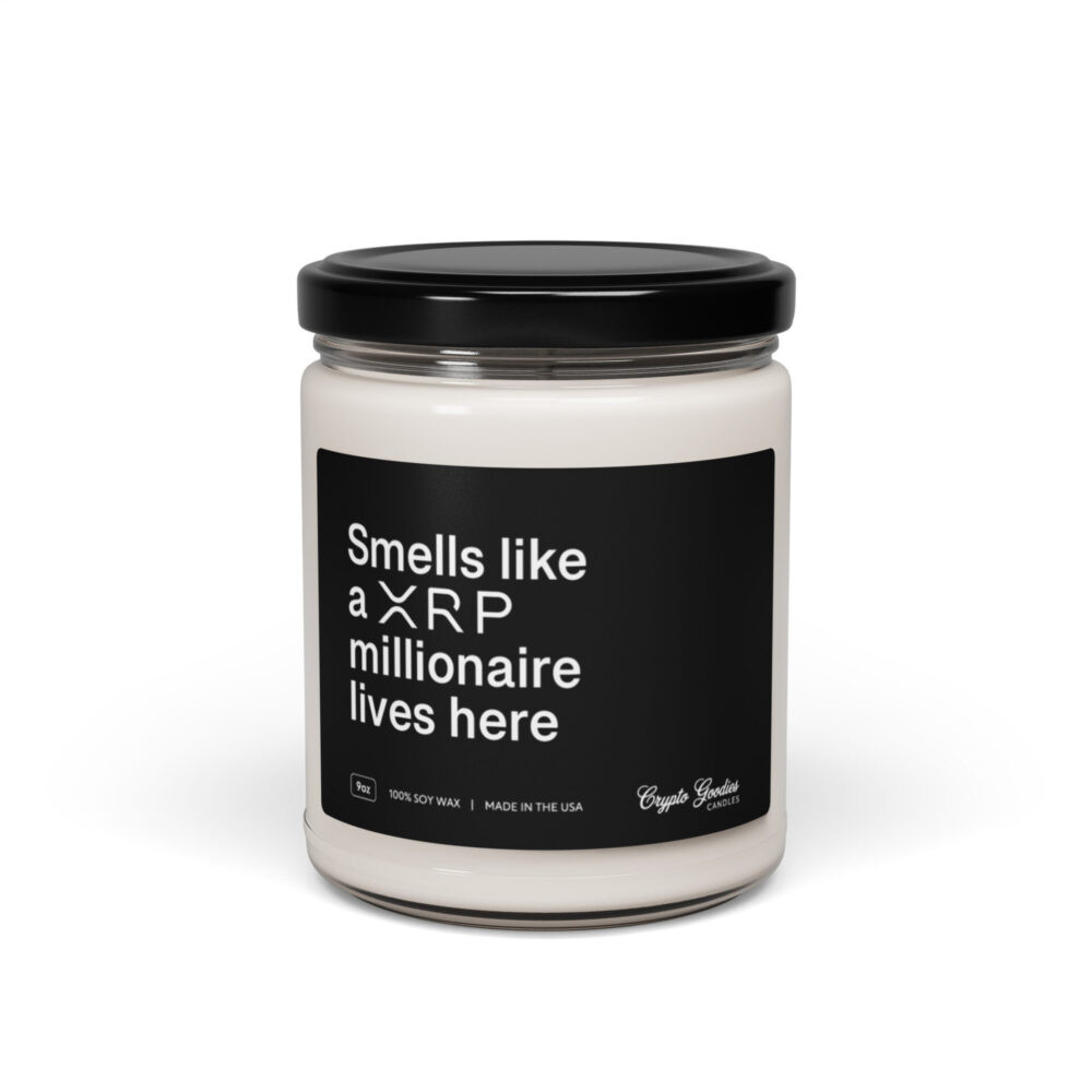 Smells Like a XRP Millionaire Lives Here Scented Candle