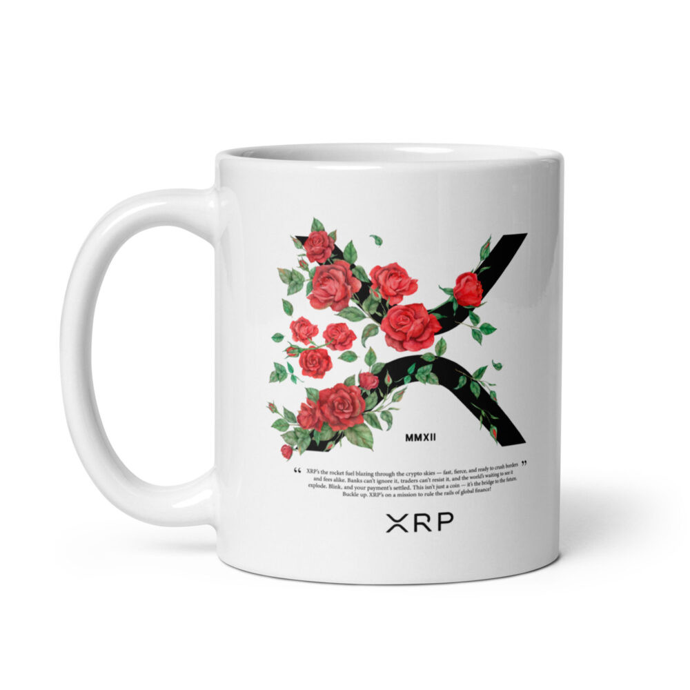 XRP & Roses Mug - Image 2