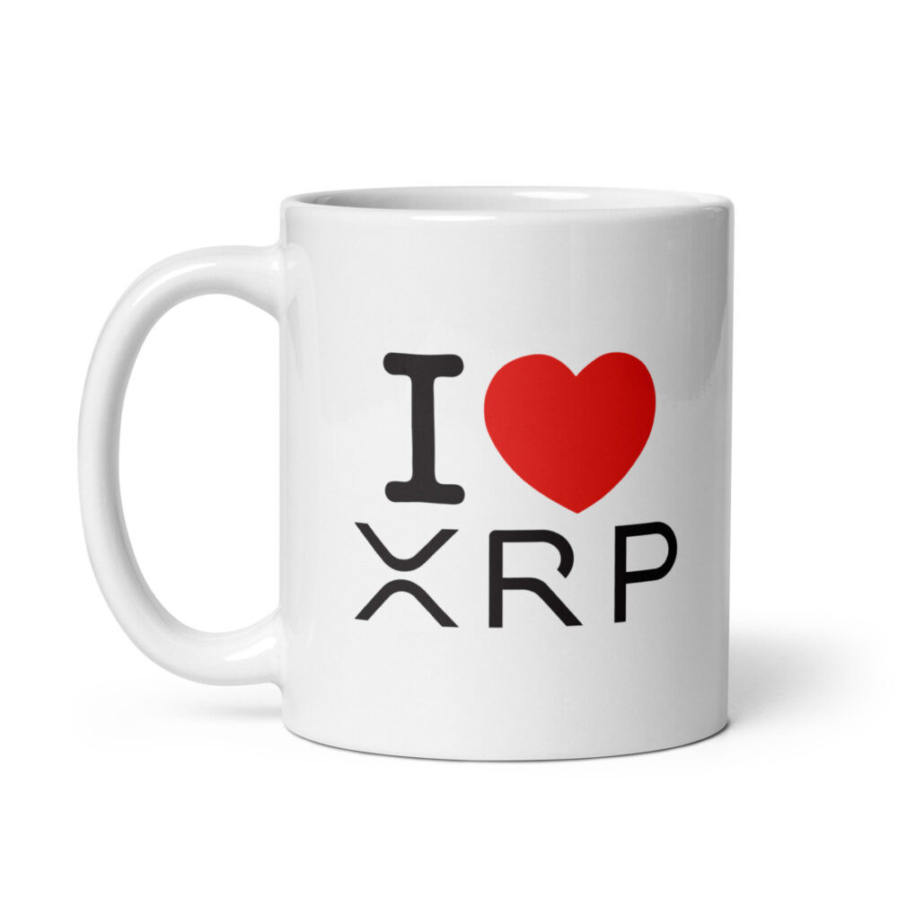 I Love XRP Mug - Image 2
