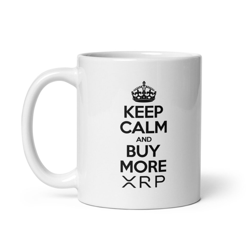 Keep Calm And Buy More XRP Mug - Image 2