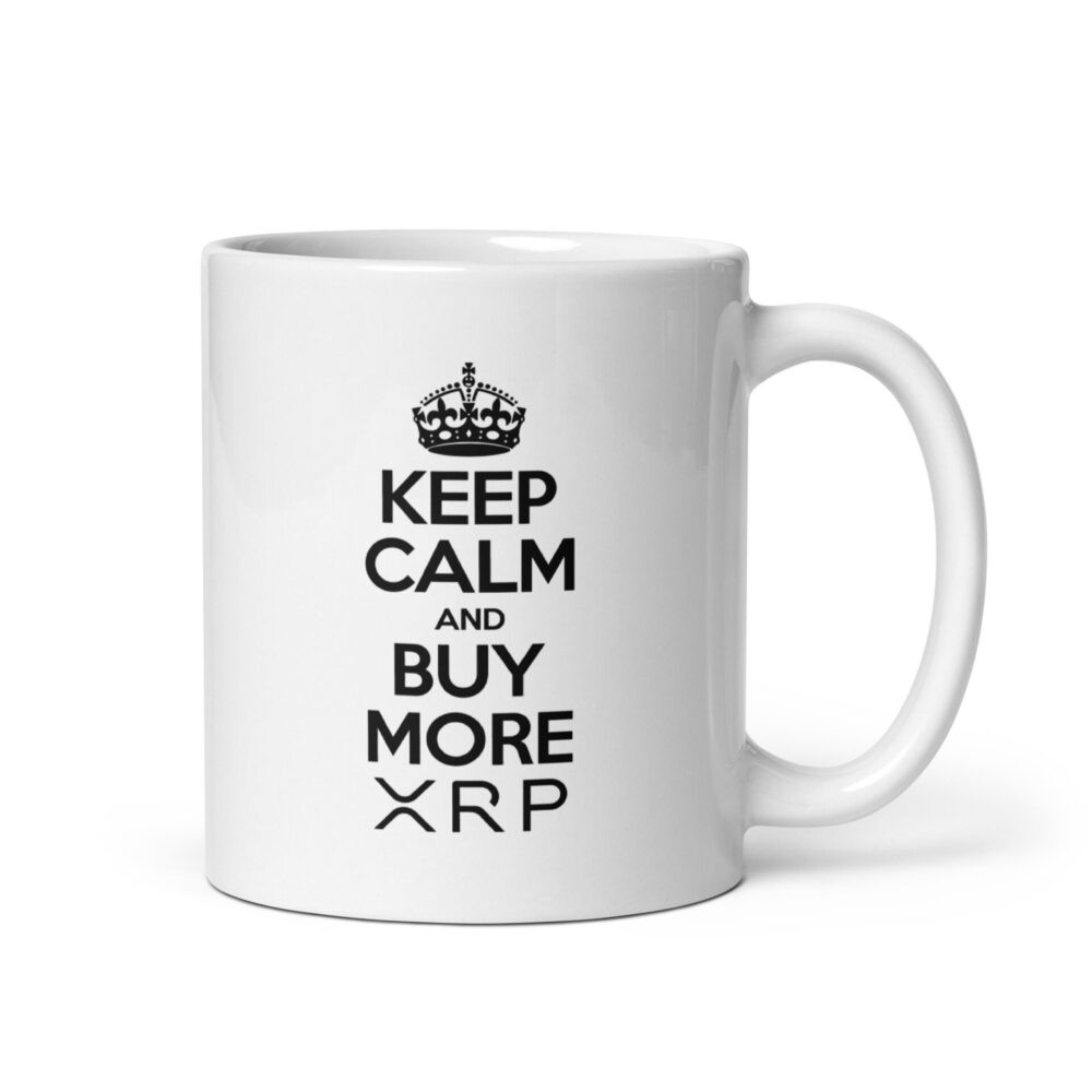 Keep Calm And Buy More XRP Mug
