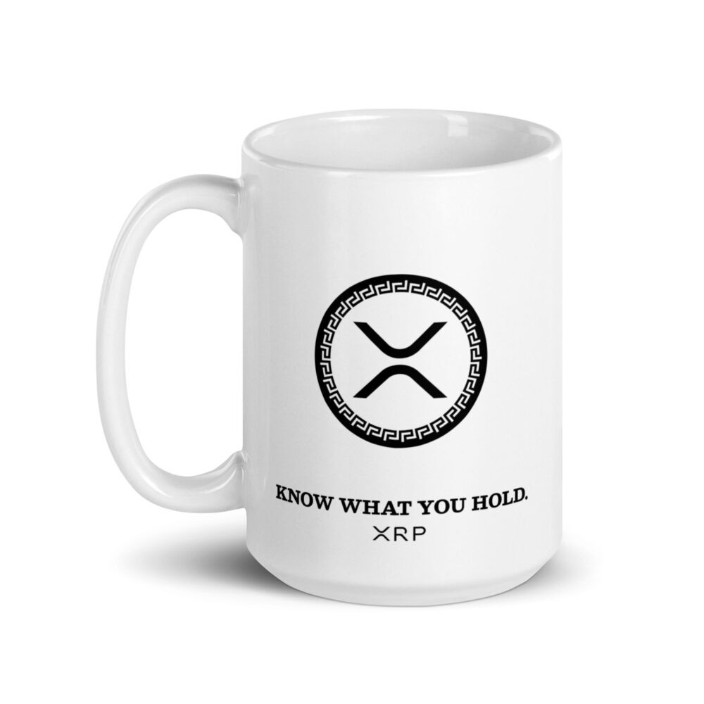 XRP: Know What You Hold Mug - Image 4