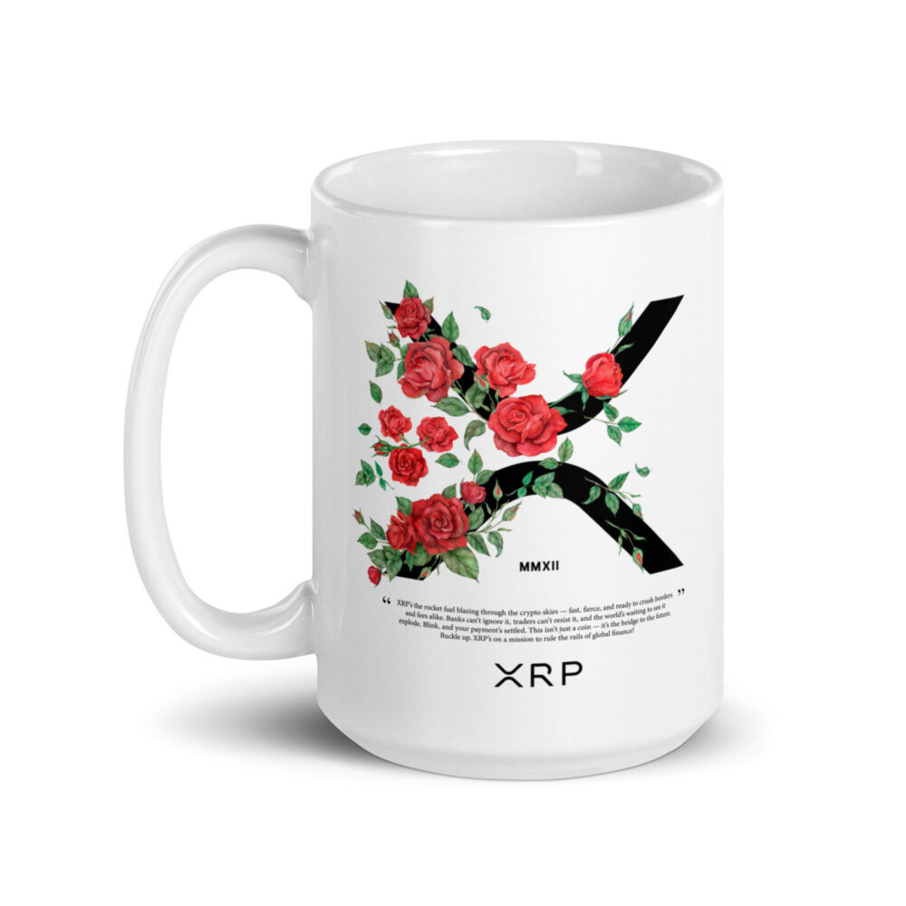 XRP & Roses Mug - Image 4