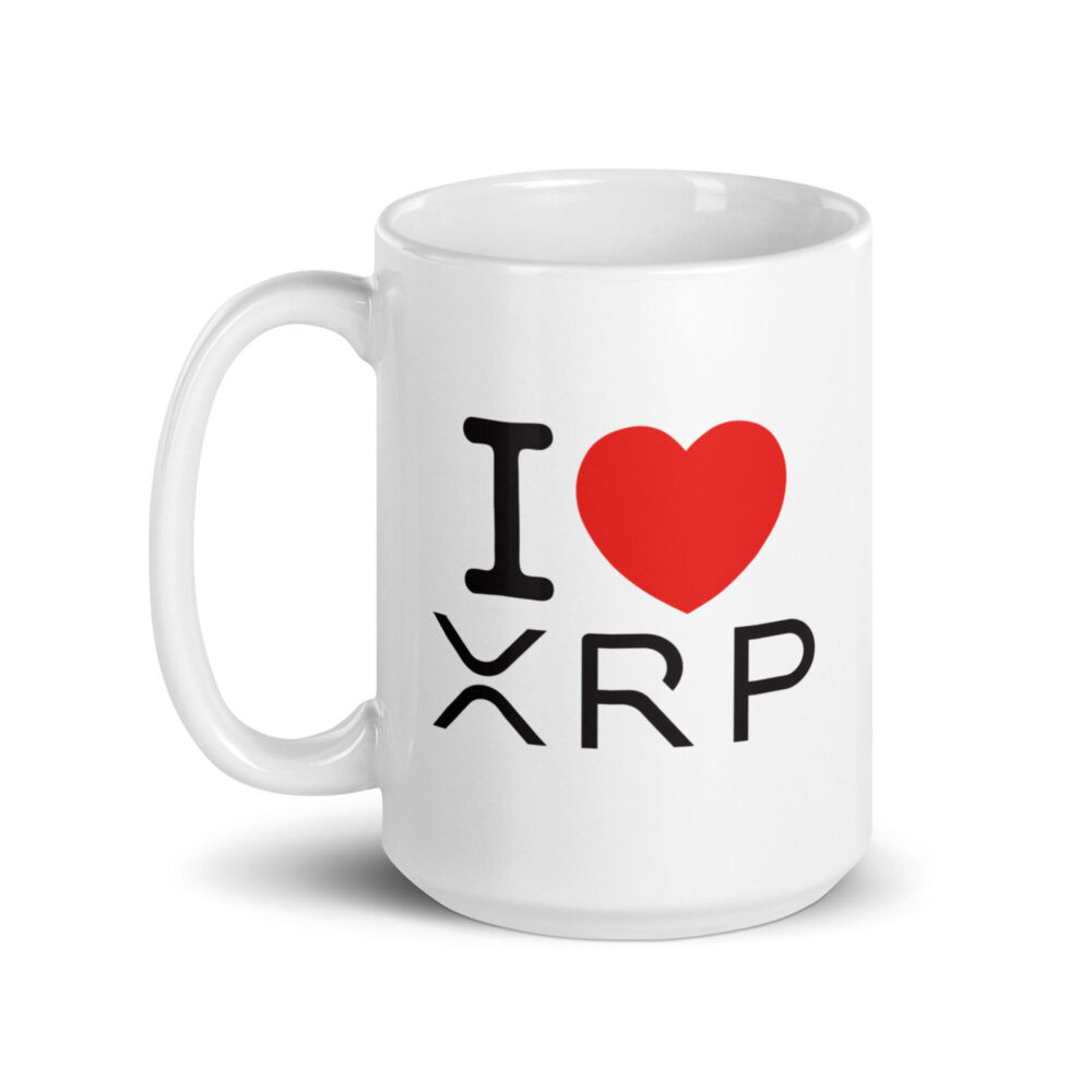 I Love XRP Mug - Image 4