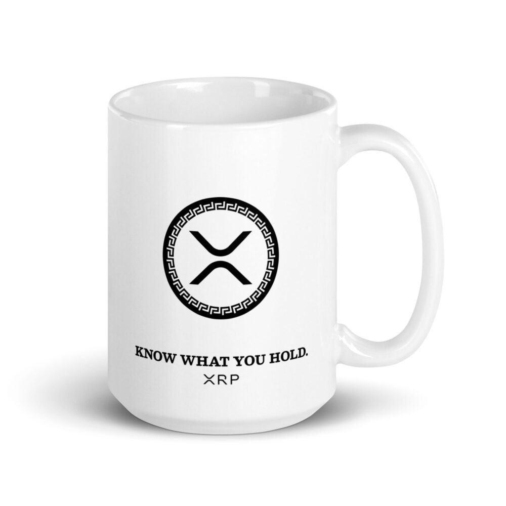 XRP: Know What You Hold Mug - Image 3