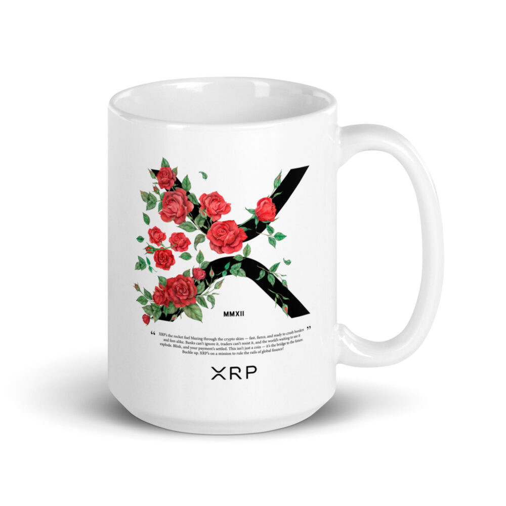 XRP & Roses Mug - Image 3